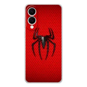 Чехол с человеком пауком для Samsung Galaxy S25 Edge - (AlphaPrint) (Паук Марвел)