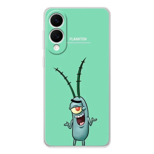 Чехол с принтом «Персонаж Планктон» для Samsung Galaxy S25 Edge