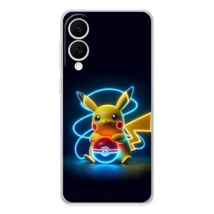 Чехол с Пикачу на Samsung Galaxy S25 Edge (Покемон)