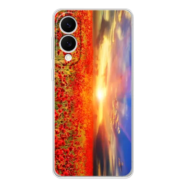Чехол с принтом «Поле тюльпанов» для Samsung Galaxy S25 Edge