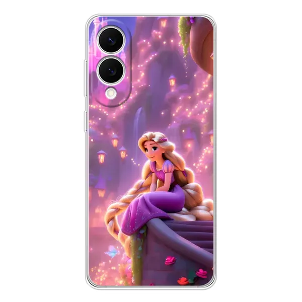 Чехол с принтом «Рапунцель в замке» для Samsung Galaxy S25 Edge Чехол с принтом «Рапунцель в замке» для Samsung Galaxy S25 Edge