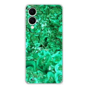 Мраморный чехол на Samsung Galaxy S25 Edge (VPrint) (Салатный Мрамор)