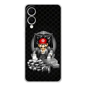 Чохли з крутими принтами для Samsung Galaxy S25 Edge - (PREMIUMPrint) (Супер Маріо)