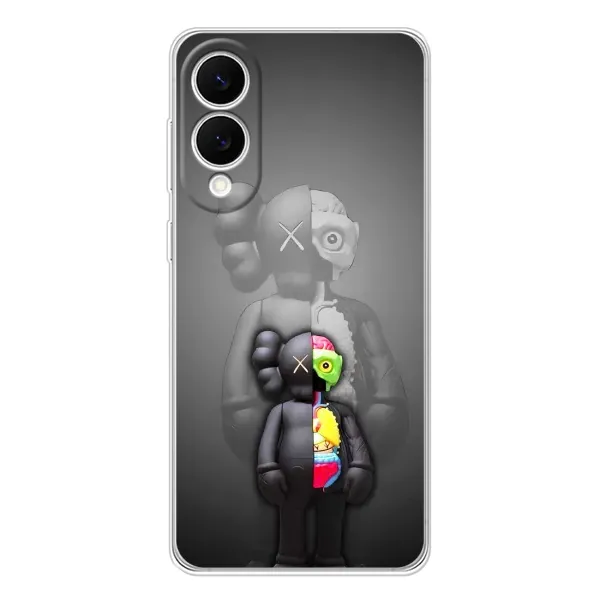 Чехол с принтом «Тело Bearbrick» для Samsung Galaxy S25 Edge