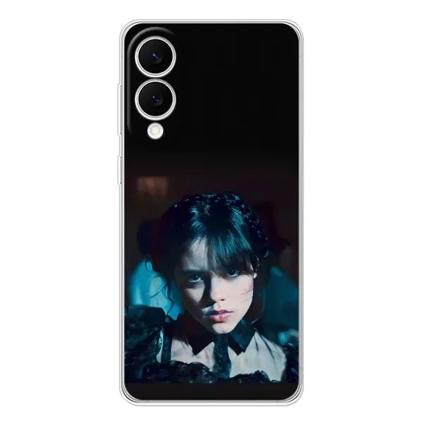 Чехол с принтом «взгляд Уэнздей» для Samsung Galaxy S25 Edge
