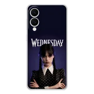 Чехлы Венсдей на Samsung Galaxy S25 Edge Уэнсдей (AlphaPrint) (Wednesday)
