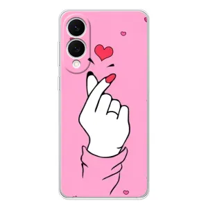 Чехол с принтом для Samsung Galaxy S25 Edge (AlphaPrint - Знак сердечка) (Знак Love)