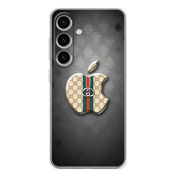 Чехол с принтом «Apple gucci» для Samsung Galaxy S25 FE