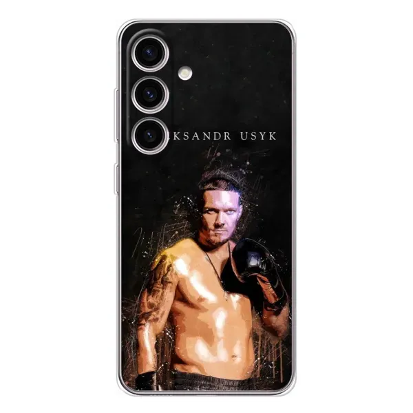Чохол з принтом «Боксер Олександр Усик» для Samsung Galaxy S25 FE