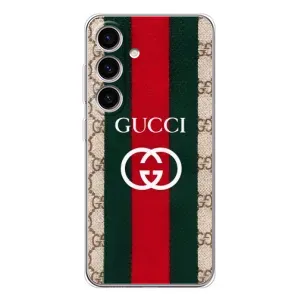 Чехлы ГУЧЧИ для Самсунг Гэлакси С25 ФЕ (AlphaPrint) (Gucci дизайн)
