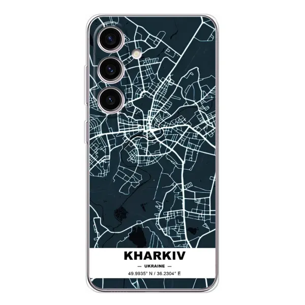 Чохол з принтом «Харків» для Samsung Galaxy S25 FE