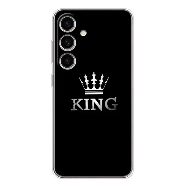 Чохол з принтом «KING» для Samsung Galaxy S25 FE Чохол з принтом «KING» для Samsung Galaxy S25 FE
