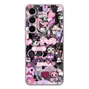 Чохол з кроликом Куромі на Samsung Galaxy S25 FE (Колаж Куромі)