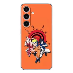 Naruto Anime Чехлы для Самсунг Гэлакси С25 ФЕ (AlphaPrint) (команда Наруто)