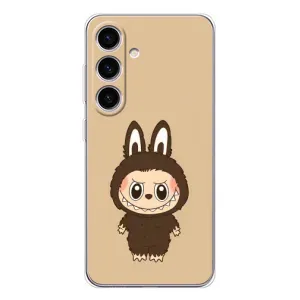 Чохол з Лабубу на Samsung Galaxy S25 FE (Bored Ape в червоному)