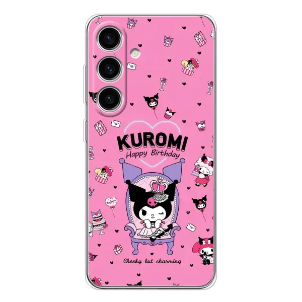Чехол с принтом «KUROMI» для Samsung Galaxy S25 FE