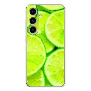 Чохли з фруктами для Samsung Galaxy S25 FE (VPrint) (Лайм)