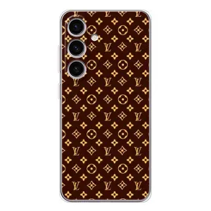 Чехлы Луи Витон для Samsung Galaxy S25 FE (AlphaPrint - LOUIS VUITTON) (лого LOUIS VUITTON)