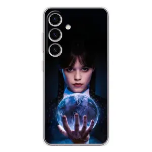 Чехол с дизайном Венздей 2 на Samsung Galaxy S25 FE (Магическая сфера Уэнздей)