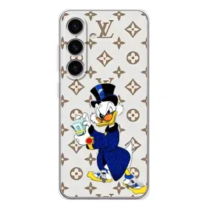 Чехли для Samsung Galaxy S25 FE - Скрудж МакДак Louis Vuitton (PREMIUMPrint) (Макдак на стилі)