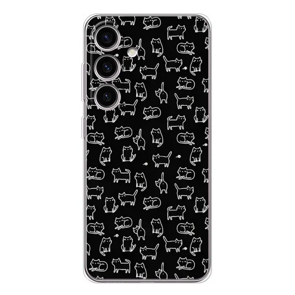 Чехол с принтом «Меленькие котики» для Samsung Galaxy S25 FE