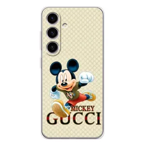 Чехол Disney Mouse Samsung Galaxy S25 FE (PREMIUMPrint) (Mikki Gucci)