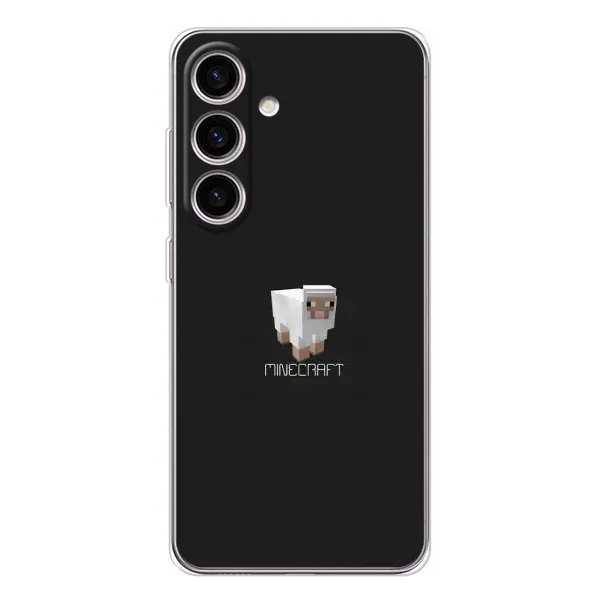 Чехол с принтом «Овечка Майнкрафт» для Samsung Galaxy S25 FE