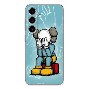 Чохли для Samsung Galaxy S25 FE - Bearbrick Louis Vuitton (PREMIUMPrint) (Плач Bearbrick)