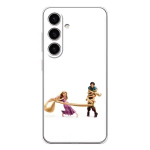 Чехол Рапунцель для Samsung Galaxy S25 FE (Рапунцель и Флин)