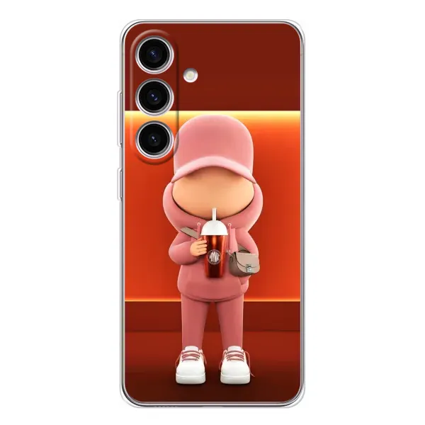 Чехол с принтом «С Кофе» для Samsung Galaxy S25 FE Чехол с принтом «С Кофе» для Samsung Galaxy S25 FE