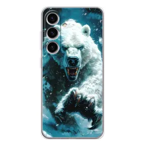 Чохол з картинкою 'Хижаки' для Samsung Galaxy S25 FE (Полярний ведмідь)