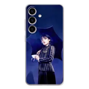 Силиконовый чехол с картинкой для Samsung Galaxy S25 FE (Венсдей)