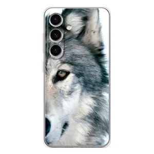 Чохли з картинкою животних Samsung Galaxy S25 FE (Вовк)