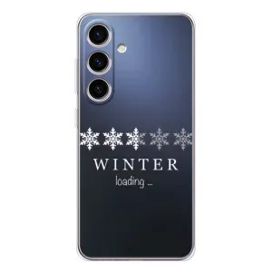 Зимні Чохли для Сэмсунг Гэлакси С25 ФЕ - прозорий фон (Winter loading)
