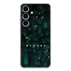 Новогодние, Праздничные Чехлы для Samsung Galaxy S25 FE - 2024 год (Winter)