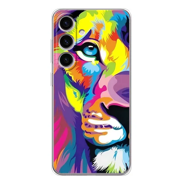 Чехол с принтом «Яркий Лев» для Samsung Galaxy S25 FE