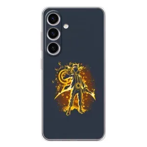 Naruto Anime Чехлы для Самсунг Гэлакси С25 ФЕ (AlphaPrint) (золотой Наруто)