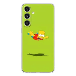 Чjхол з Сімпсонами для Samsung Galaxy S25 Plus (VPrint) (Барт Сімпсон)