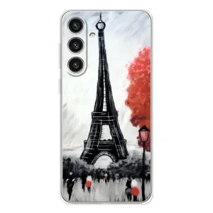 Чохол Ейфелева Вежа Samsung Galaxy S25 Plus - (AlphaPrint) (Вежа в Парижі)