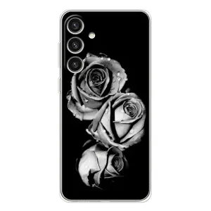 Чохол з картинкою (Стильні) Гелексі С25 Плюс - (AlphaPrint) (Чорна троянда)