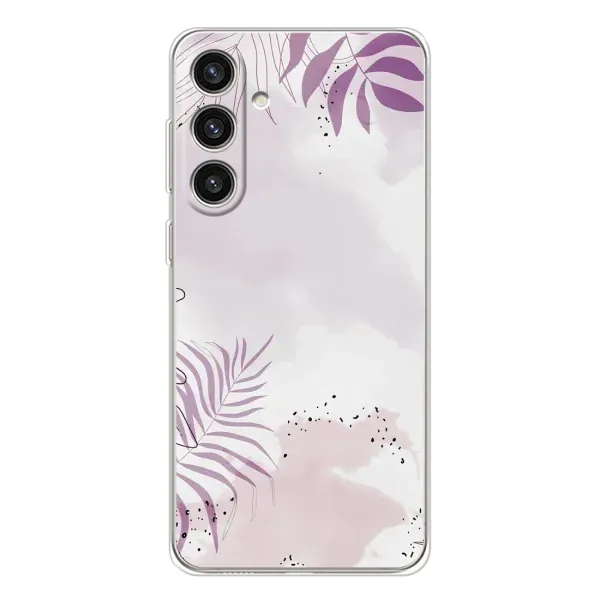 Чехол с принтом «Фиолетовые листья» для Samsung Galaxy S25 Plus Чехол с принтом «Фиолетовые листья» для Samsung Galaxy S25 Plus