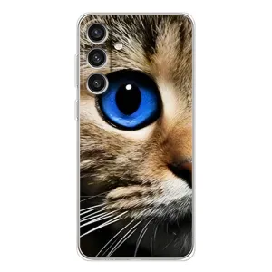 Чехлы с Котиками для Samsung Galaxy S25 Plus (VPrint) (Глаз кота)