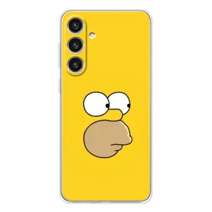 Чjхол з Сімпсонами для Samsung Galaxy S25 Plus (VPrint) (Гомер)