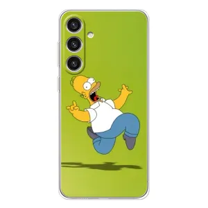 Чjхол з Сімпсонами для Samsung Galaxy S25 Plus (VPrint) (Гомер Сімпсон)