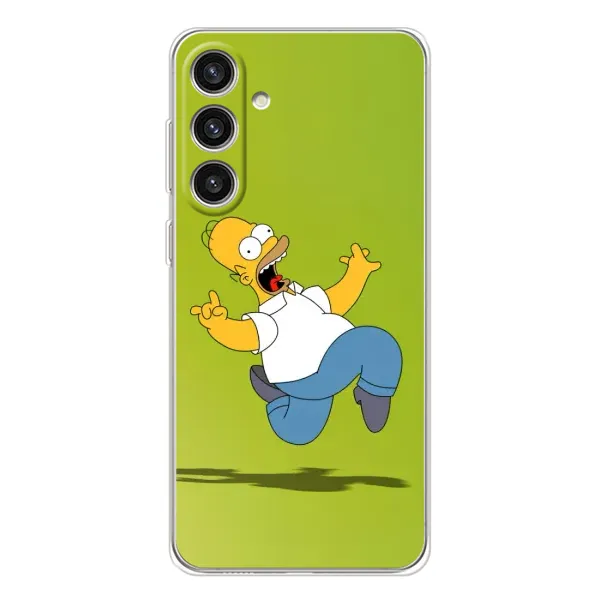 Чехол с принтом «Гомер Симпсон» для Samsung Galaxy S25 Plus