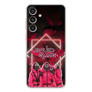 Чохол Гра в кальмара для Samsung Galaxy S25 Plus (Охоронці Гра кальмара)