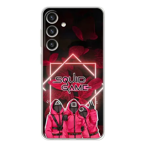 Чехол с принтом «Охранники Игра кальмара» для Samsung Galaxy S25 Plus