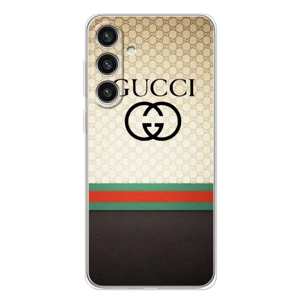Чохол з принтом «GUCCI стиль» для Samsung Galaxy S25 Plus