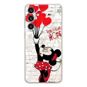 Чехол Disney Mouse Samsung Galaxy S25 Plus (PREMIUMPrint) (Heart Minni)