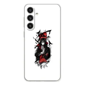 Чохли на тему: Ітачи Учіха для Samsung Galaxy S25 Plus (AlphaPrint) (Ітачі з атрибутами)